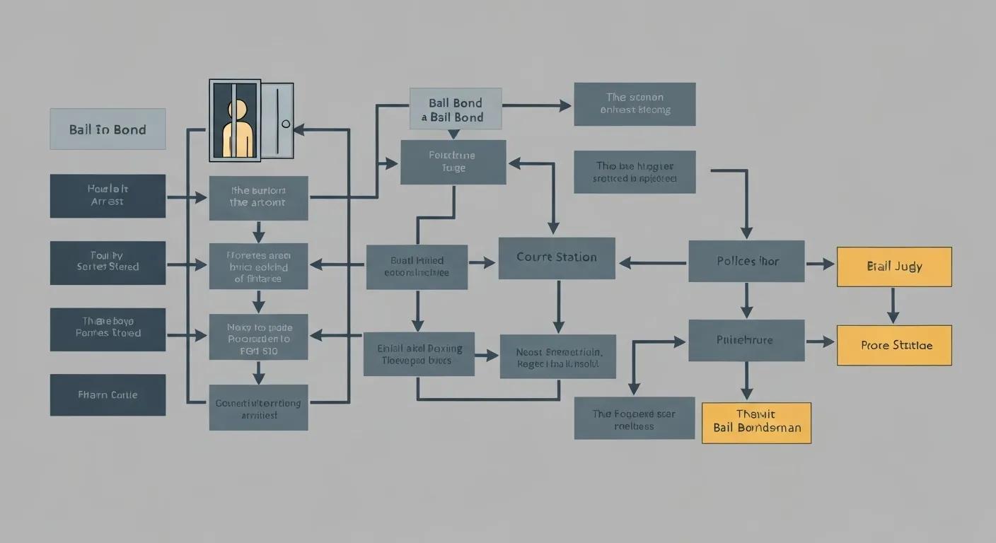 Bail Bond Process Flowchart Bail Bond Process Flowchart