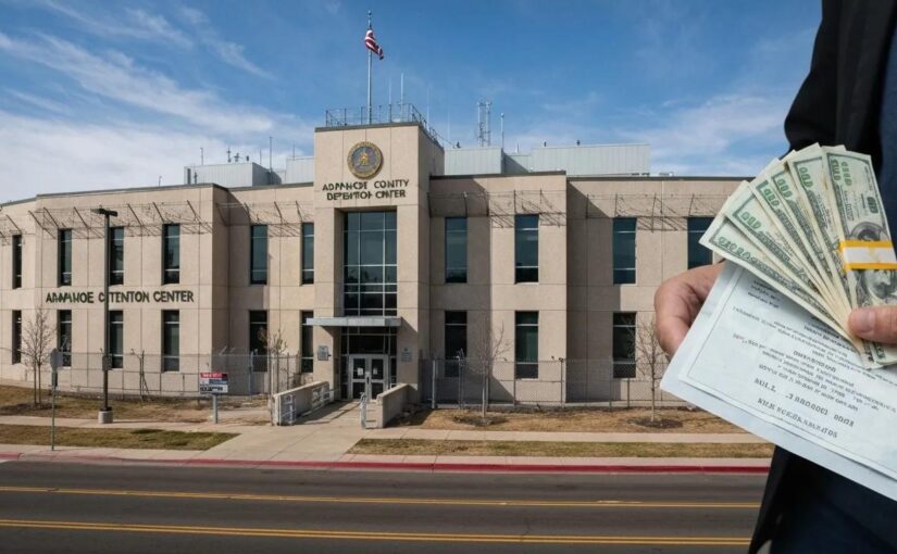 Arapahoe County Detention Center with a bail bond concept